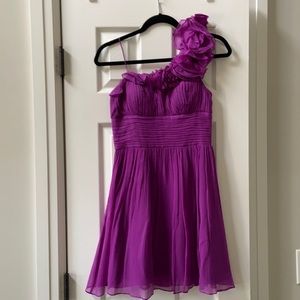 Caché One Shoulder Dress